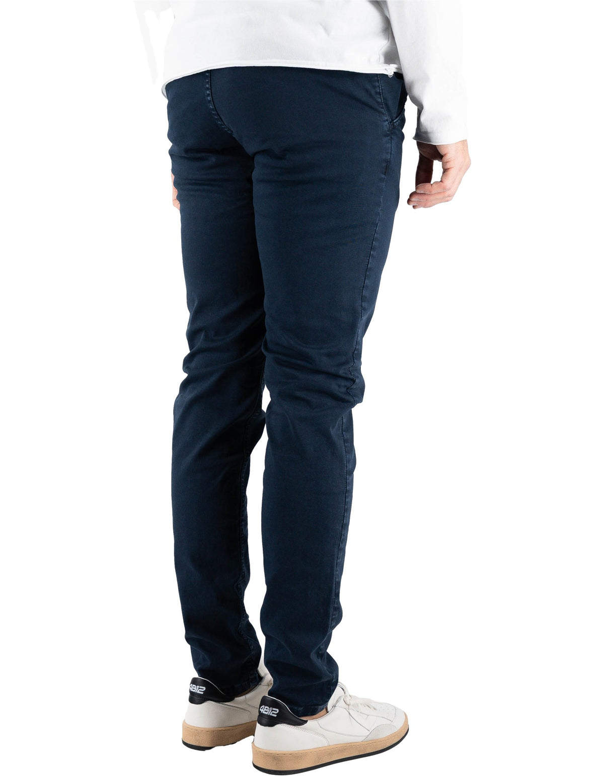 Devid Label Mirtos - Pantalone Chino - Skinny, Blu – dettaglio prodotto 5 – Master SKU DL_MIRTOS_14004-BLU