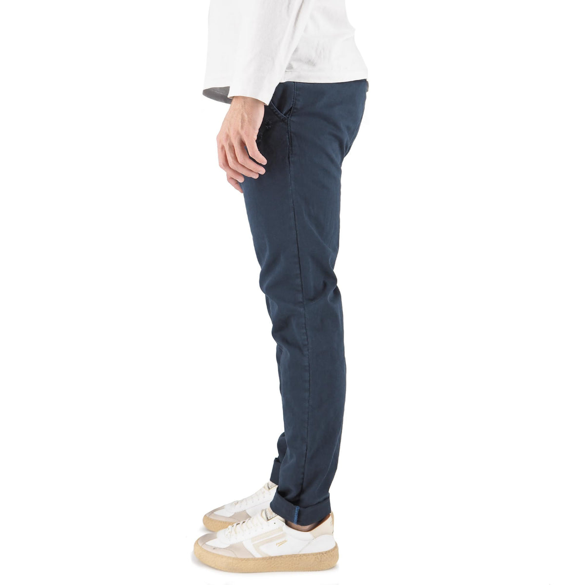 Devid Label Mirtos - Pantalone Chino - Skinny, Blu Navy – dettaglio prodotto 4 – Master SKU DL_MIRTOS BLU NAVY