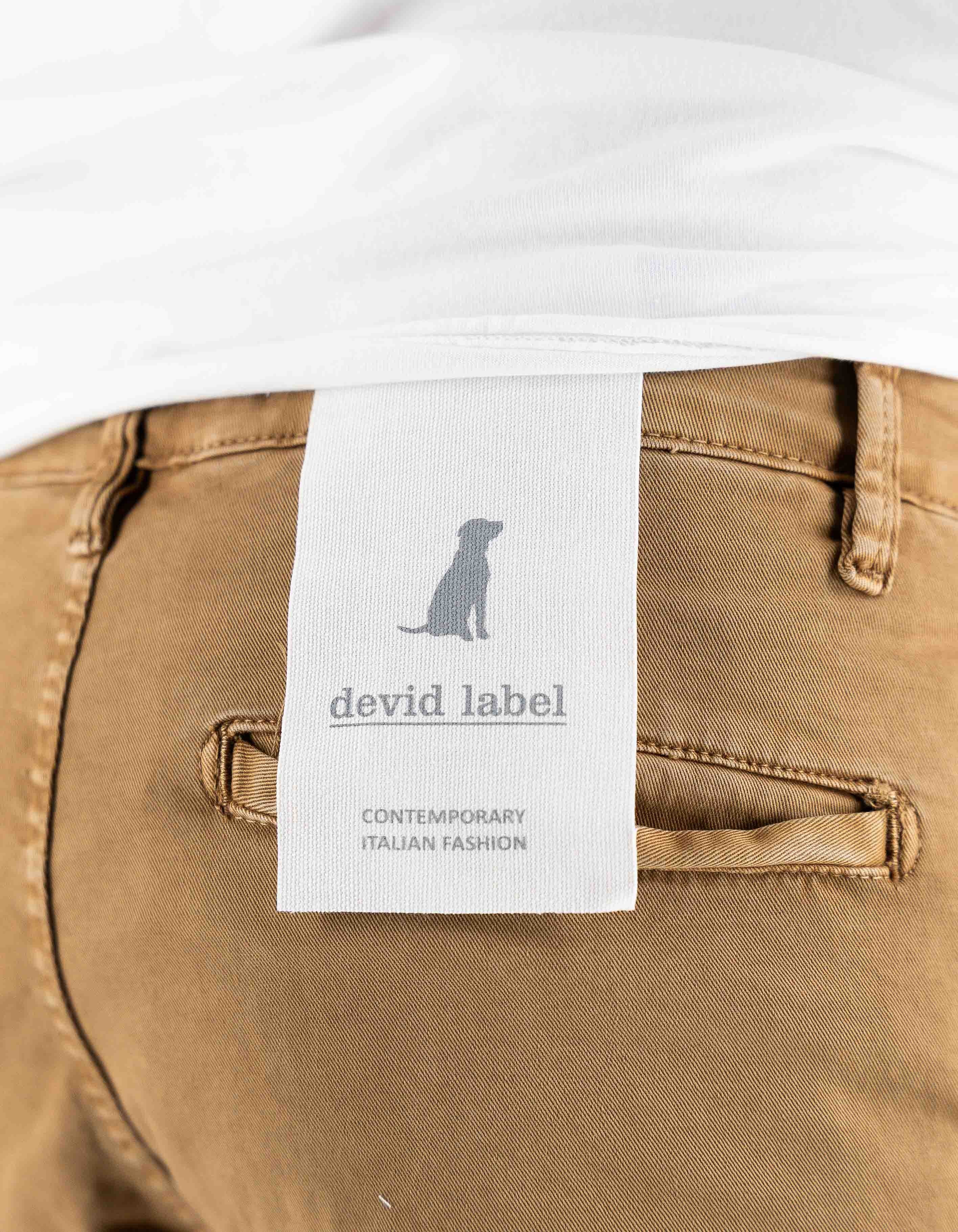 Devid Label Mirtos - Pantalone Chino - Skinny, Camel – dettaglio prodotto 3 – Master SKU DL_MIRTOS_14004-CAMEL