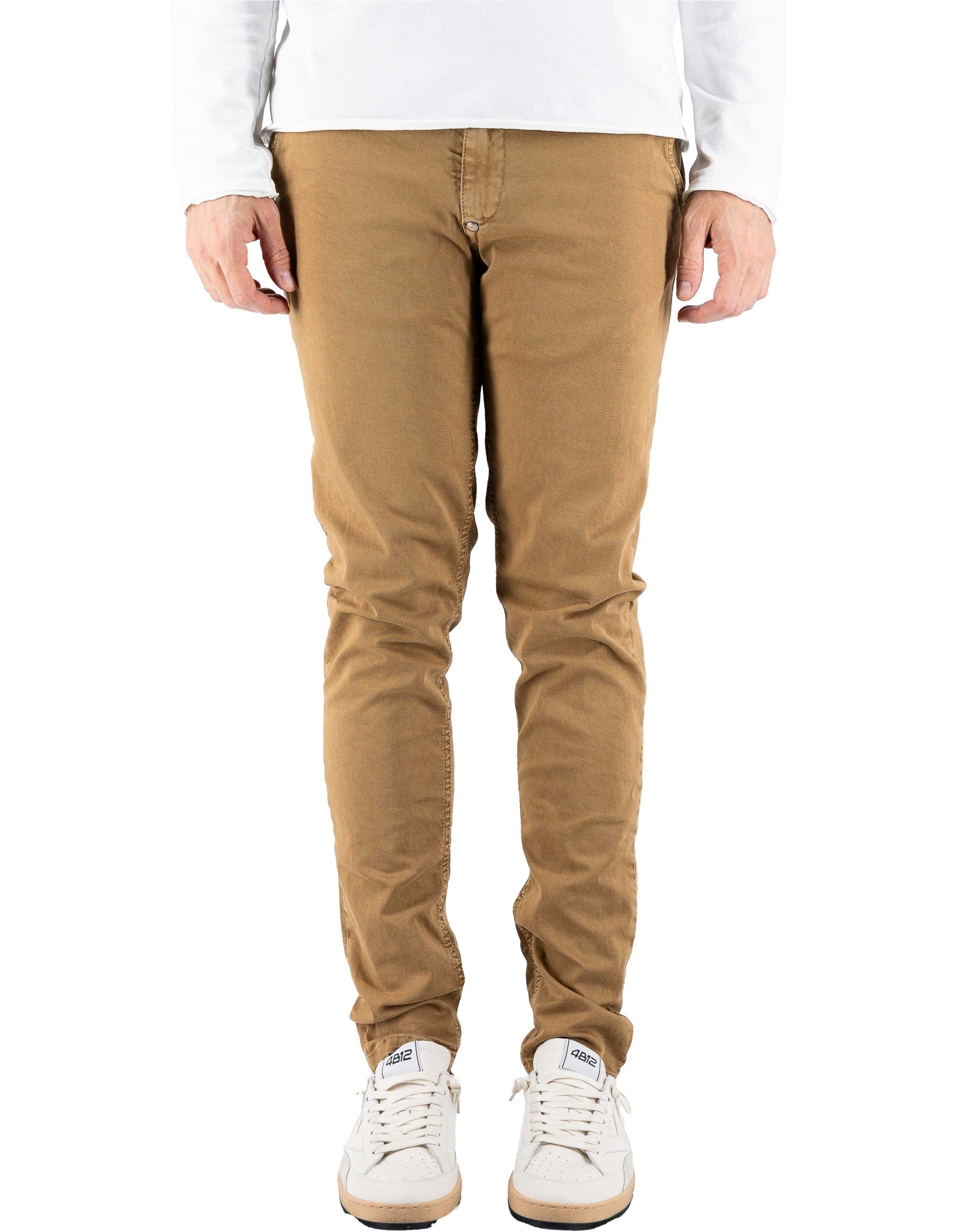 Devid Label Mirtos - Pantalone Chino - Skinny, Camel – dettaglio prodotto 6 – Master SKU DL_MIRTOS_14004-CAMEL