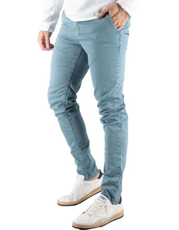 Devid Label Mirtos - Pantalone Chino - Skinny – vista principale – Master SKU DL_MIRTOS_14004-CARTADAZUCCHERO
