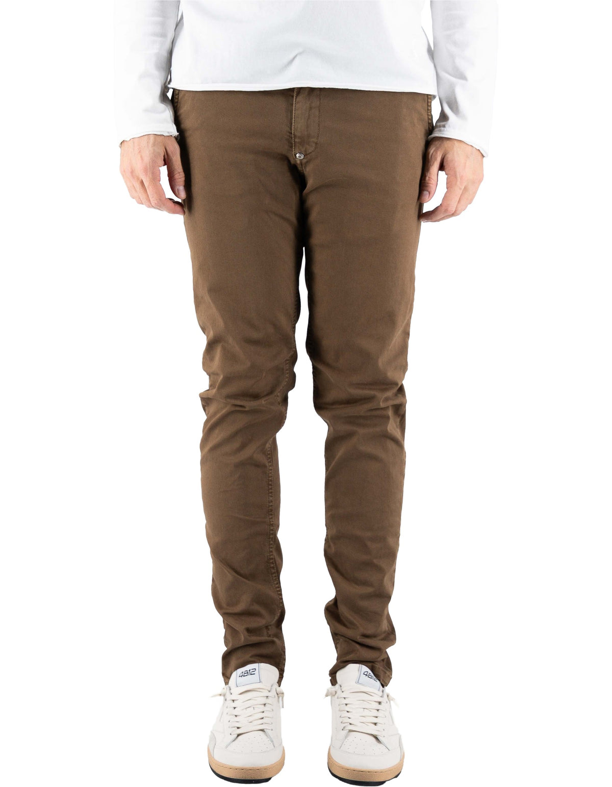 Devid Label Mirtos - Pantalone Chino - Skinny – dettaglio prodotto 5 – Master SKU DL_MIRTOS_14004-NEWTABACCO