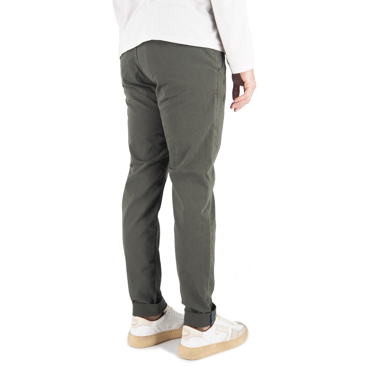 Devid Label Mirtos - Pantalone Chino - Skinny – dettaglio prodotto 5 – Master SKU DL_MIRTOS MILITARY