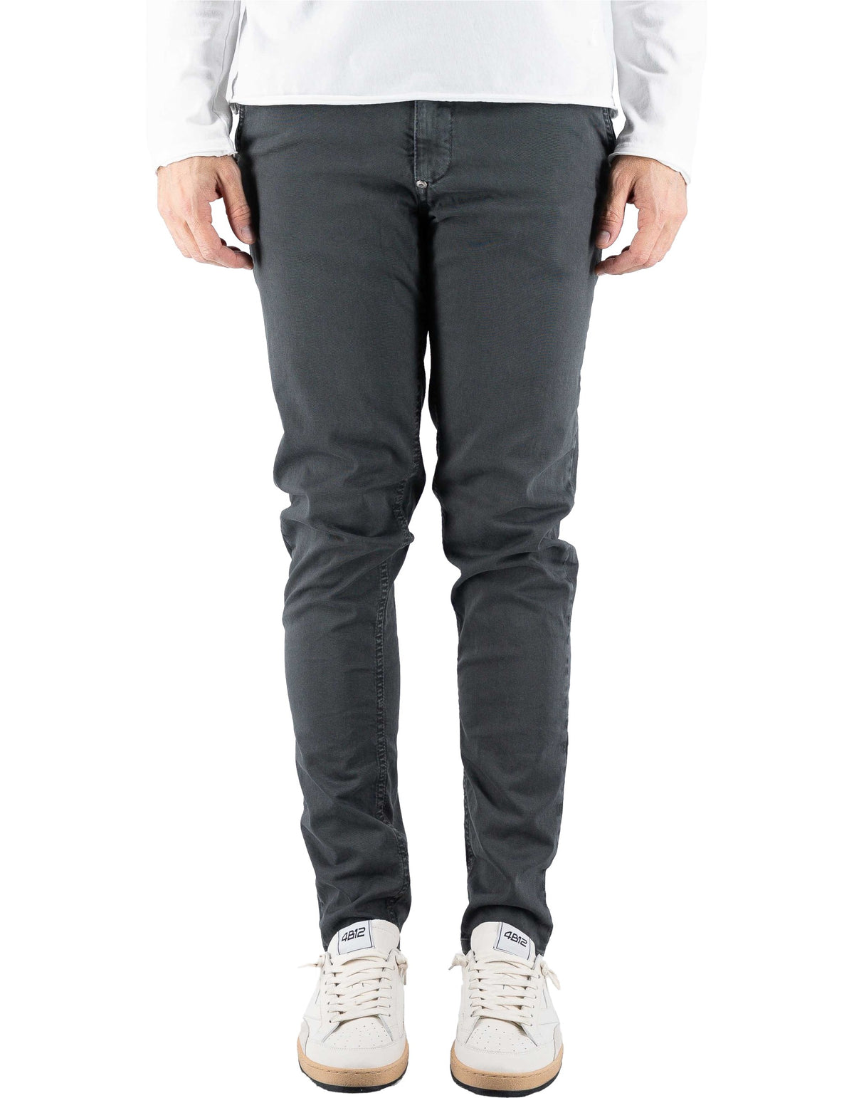 Devid Label Mirtos - Pantalone Chino - Skinny, Grigio – dettaglio prodotto 4 – Master SKU DL_MIRTOS_14004-GRIGIOSC