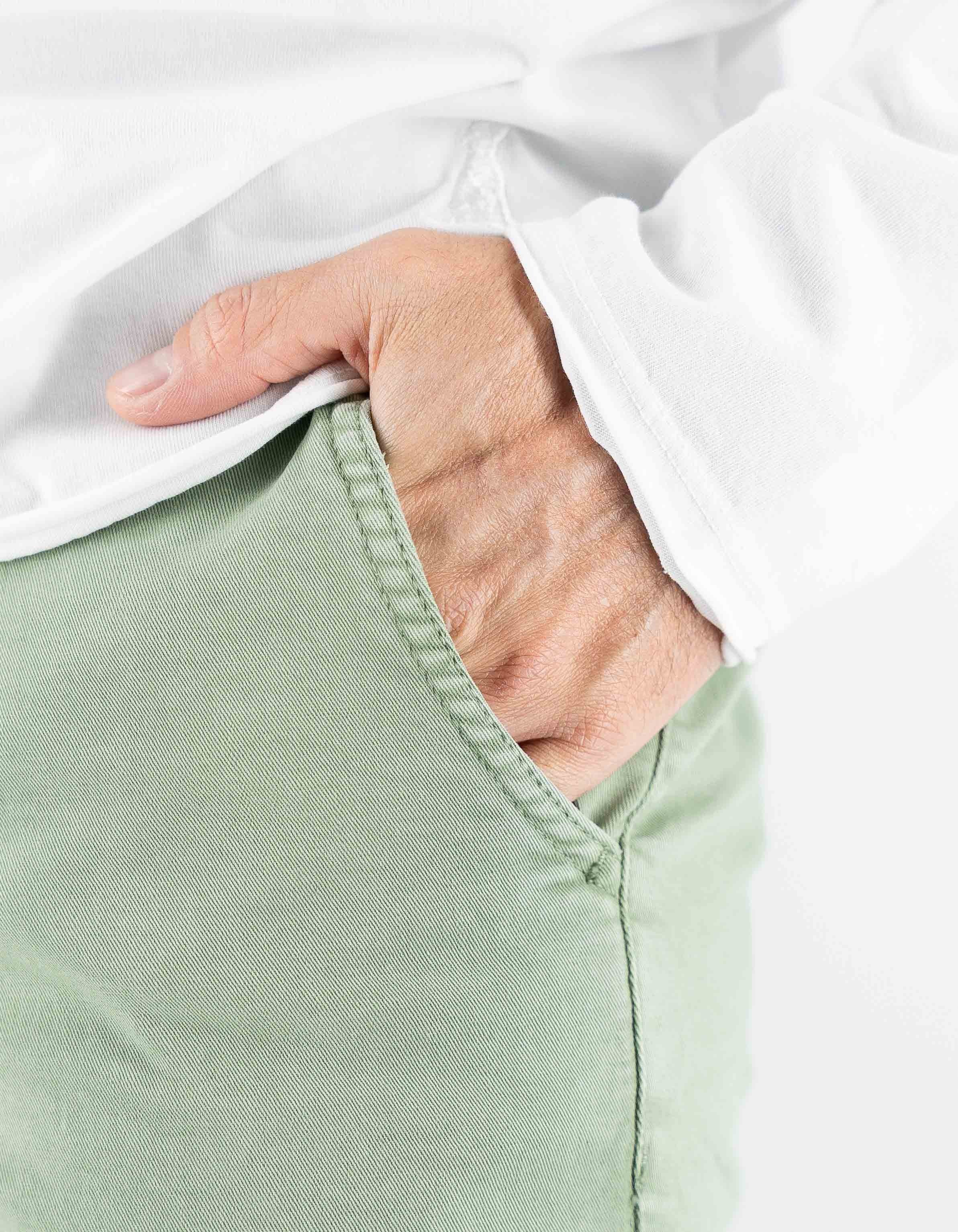 Devid Label Mirtos - Pantalone Chino - Skinny, Verde – dettaglio prodotto 2 – Master SKU DL_MIRTOS_14004-VERDEPOLVERE