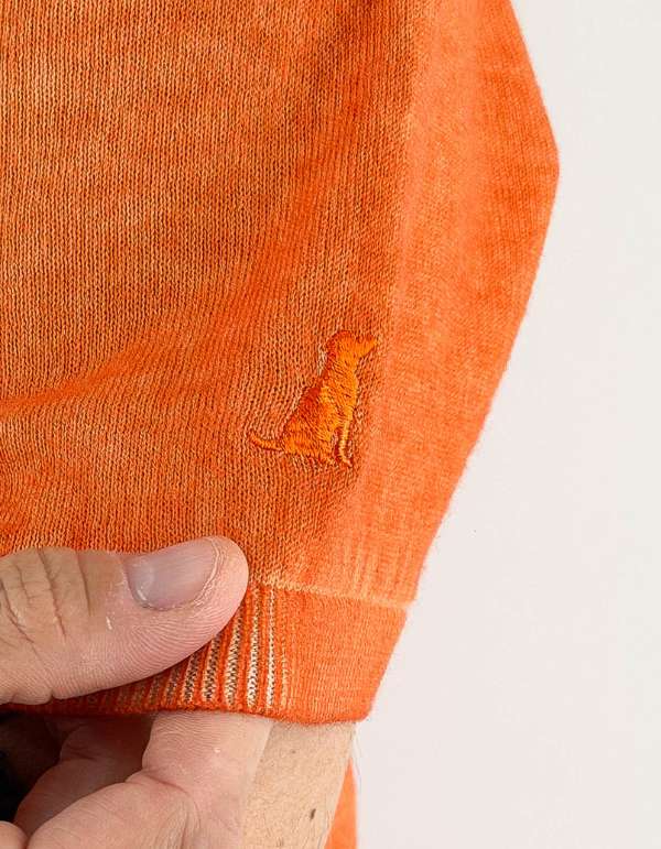 Devid Label Monterosso - Maglia Girocollo Manica Corta - Cotone Premium – dettaglio prodotto 2 – Master SKU DL_MONTEROSSO MT25100 TRAMONTO