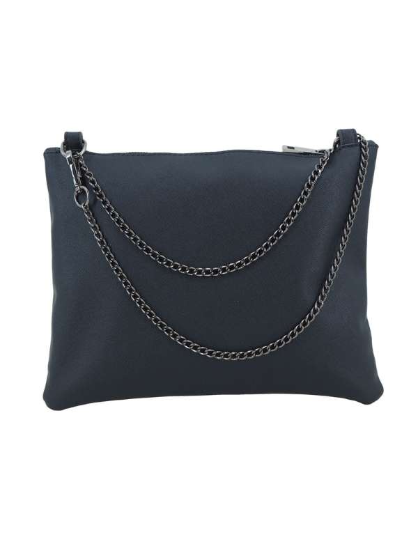 Devid Label Noto - Pochette Doppio Manico - Ecopelle, Nero – vista principale – Master SKU DL_PC2M4_NE