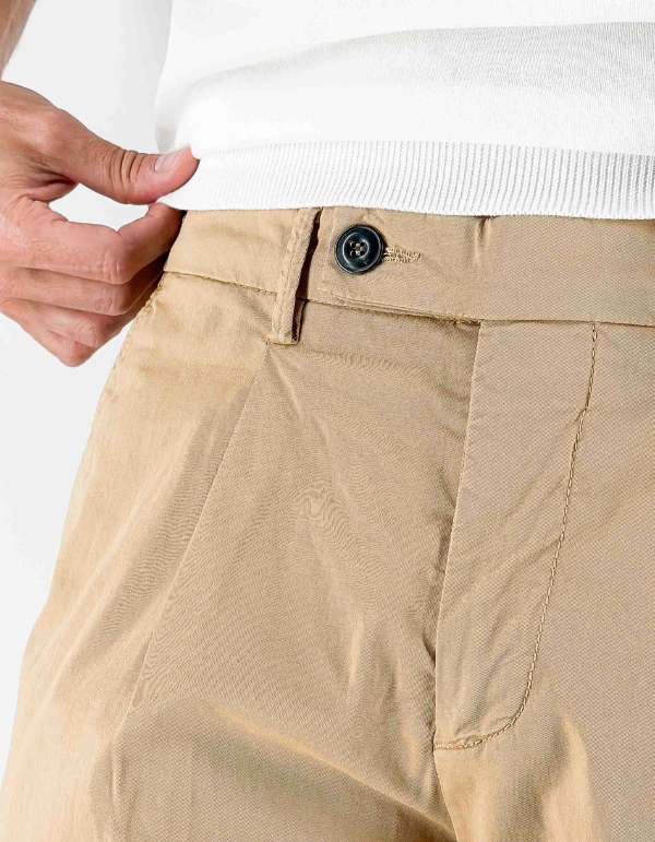 Devid Label Oxford - Pantalone con Pences - Comfort, Beige – dettaglio prodotto 2 – Master SKU DL_OXFORD306_C13_BEIGE