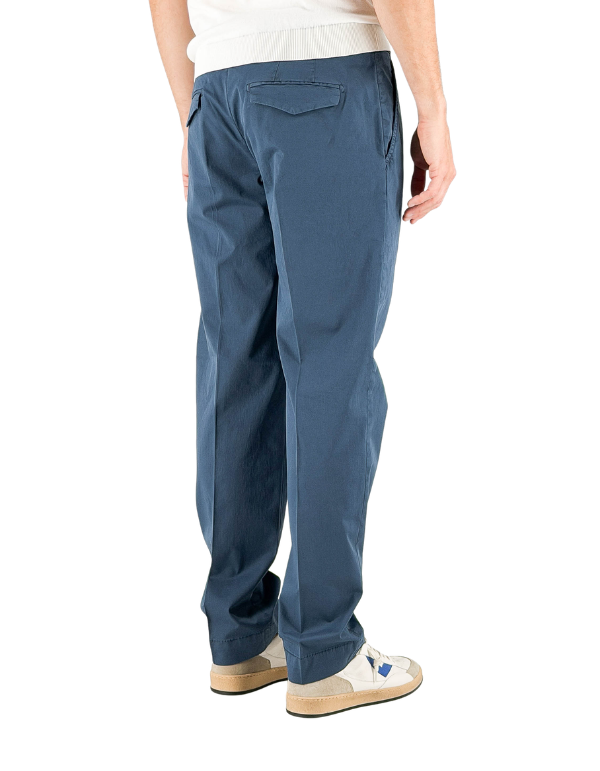 Devid Label Oxford - Pantalone con Pences - Comfort, Blu – dettaglio prodotto 4 – Master SKU DL_OXFORD306_C4_BLU