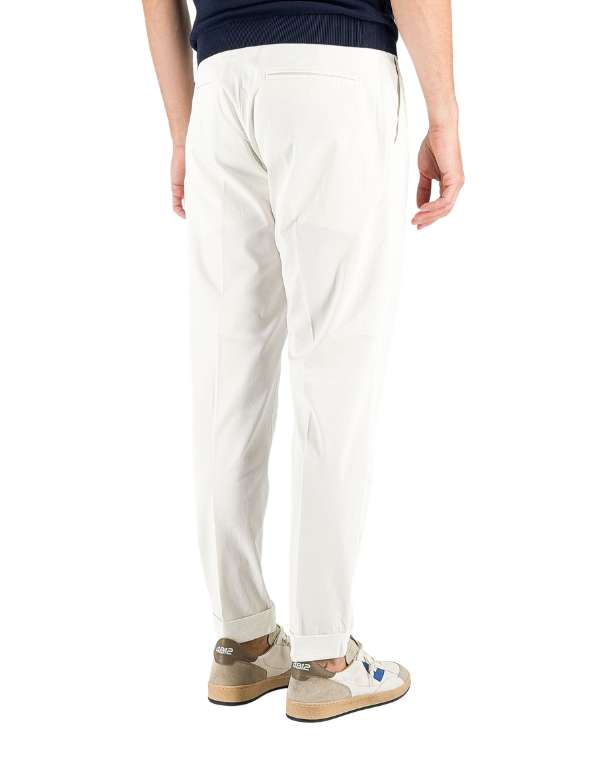 Devid Label Ponza - Pantalone con Pences - Regular, Bianco – dettaglio prodotto 4 – Master SKU DL_PONZA300_C6_BIANCO