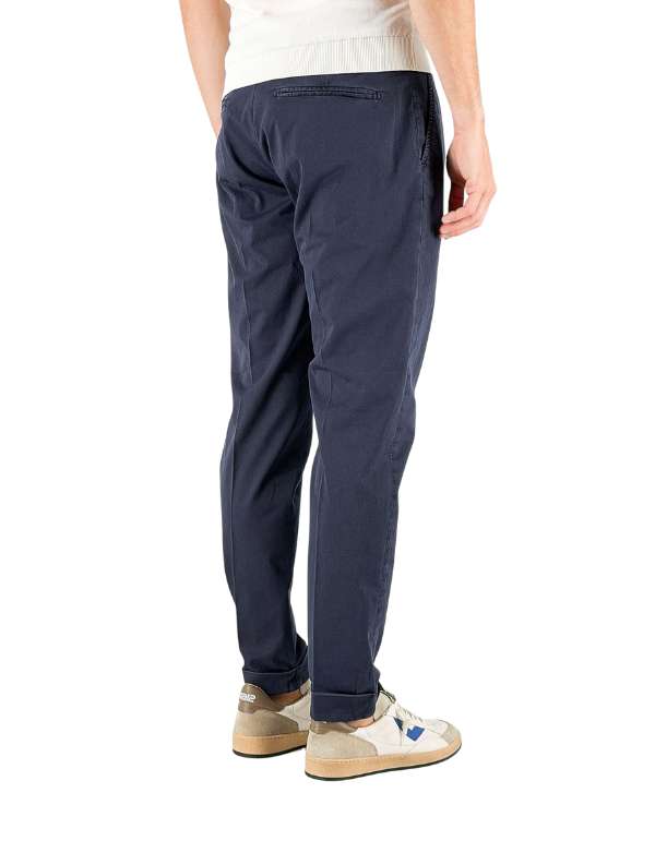 Devid Label Ponza - Pantalone con Pences - Regular, Blu Navy – dettaglio prodotto 4 – Master SKU DL_PONZA300_C5_BLUNAVY