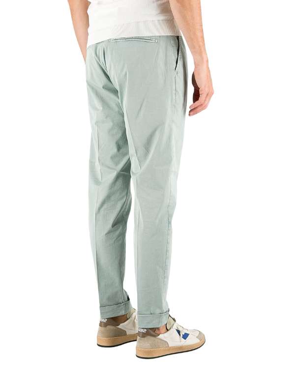 Devid Label Ponza - Pantalone con Pences - Regular – dettaglio prodotto 3 – Master SKU DL_PONZA300_C22_SALVIA
