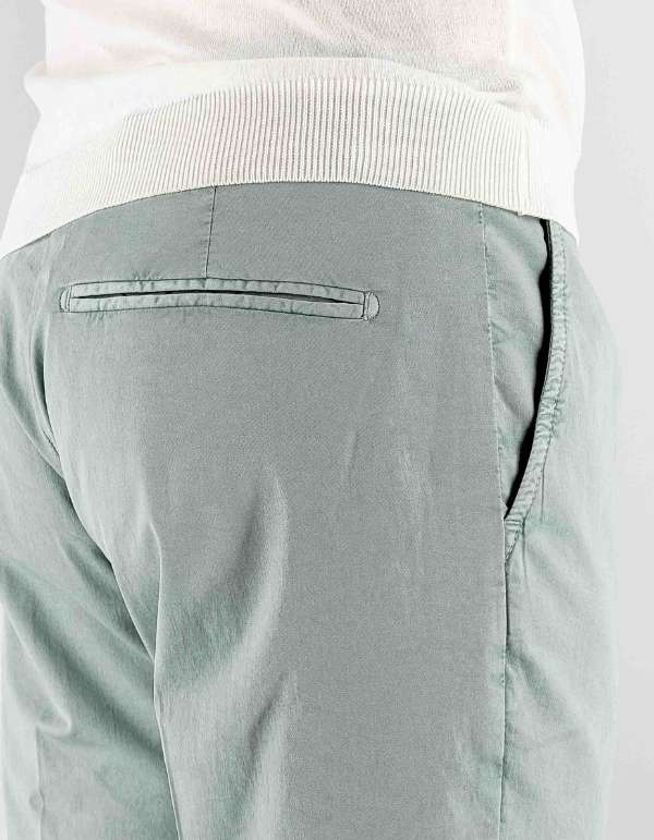 Devid Label Ponza - Pantalone con Pences - Regular – dettaglio prodotto 4 – Master SKU DL_PONZA300_C22_SALVIA
