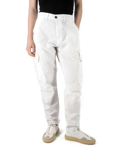 Devid Label Portorico - Pantalone Cargo - Comfort, Bianco – vista principale – Master SKU DL_WPORTORICO ESS1037 BIANCO