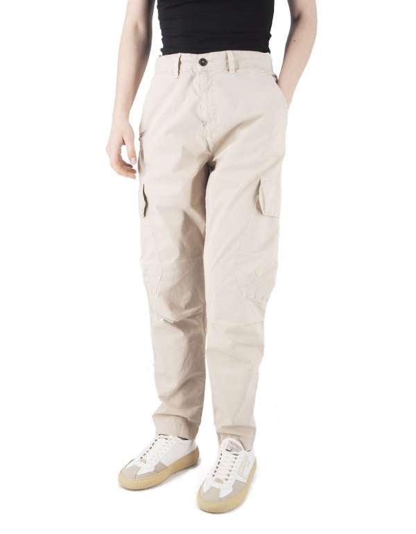 Devid Label Portorico - Pantalone Cargo - Comfort, Sabbia – vista principale – Master SKU DL_WPORTORICO ESS1037 SABBIA