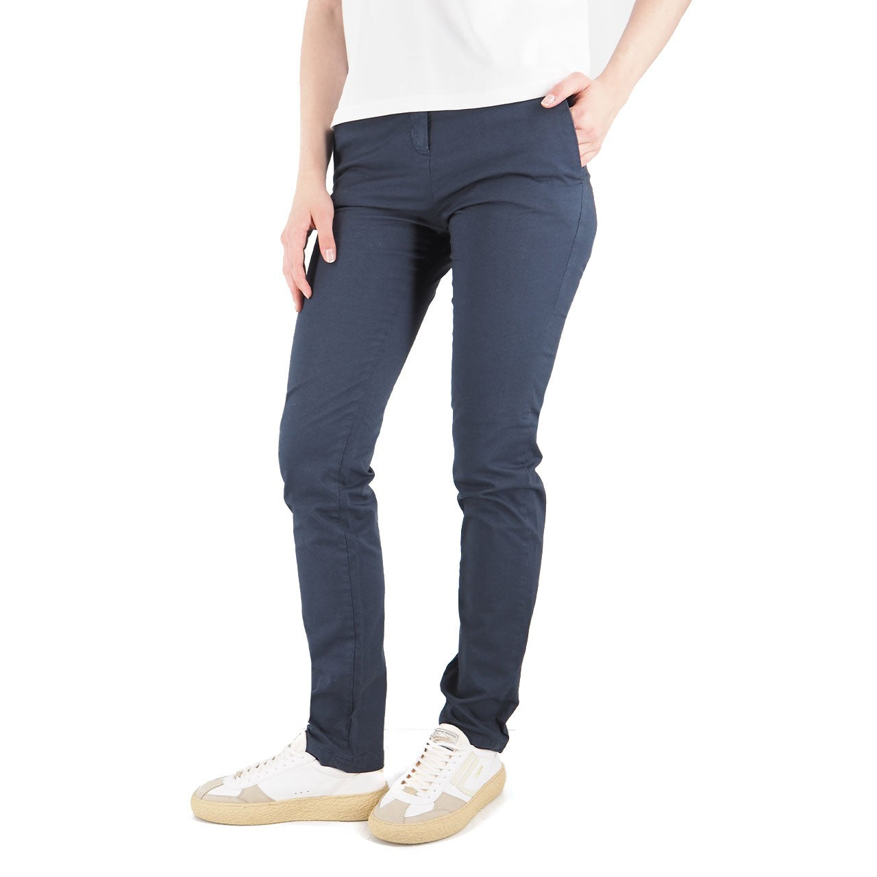 Devid Label Ravenna - Pantalone Chino - Essential, Blu – dettaglio prodotto 4 – Master SKU DL_CHINO IMP ESS1086 BLU