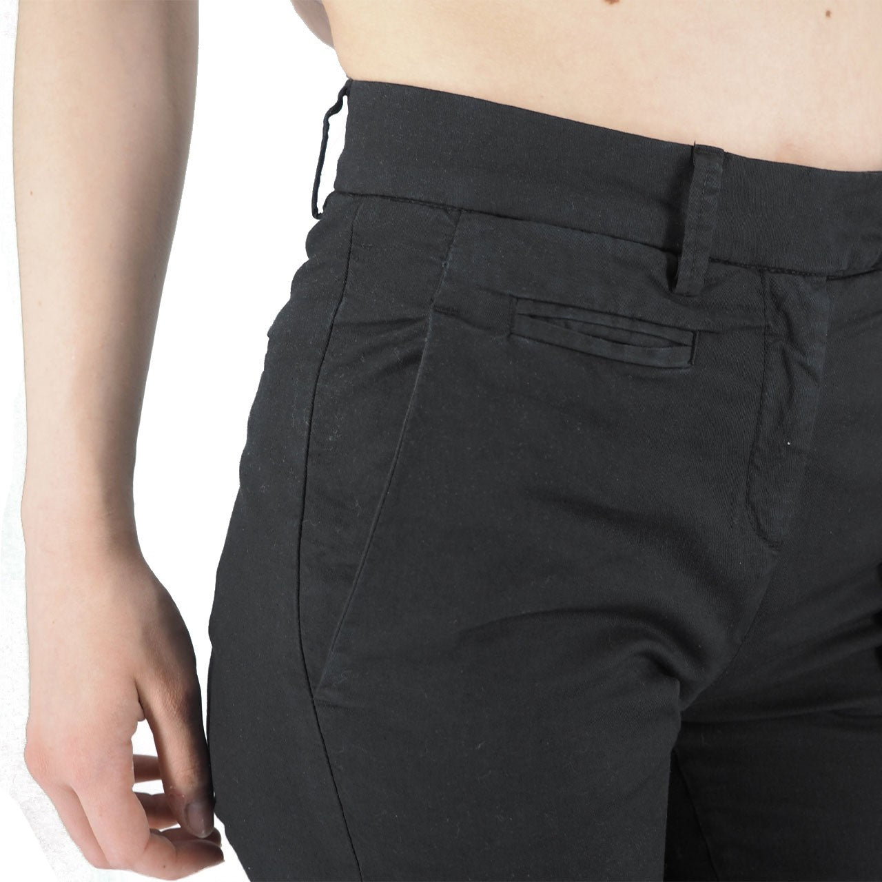 Devid Label Ravenna - Pantalone Chino - Essential, Nero – dettaglio prodotto 2 – Master SKU DL_CHINO IMP ESS1086 NERO