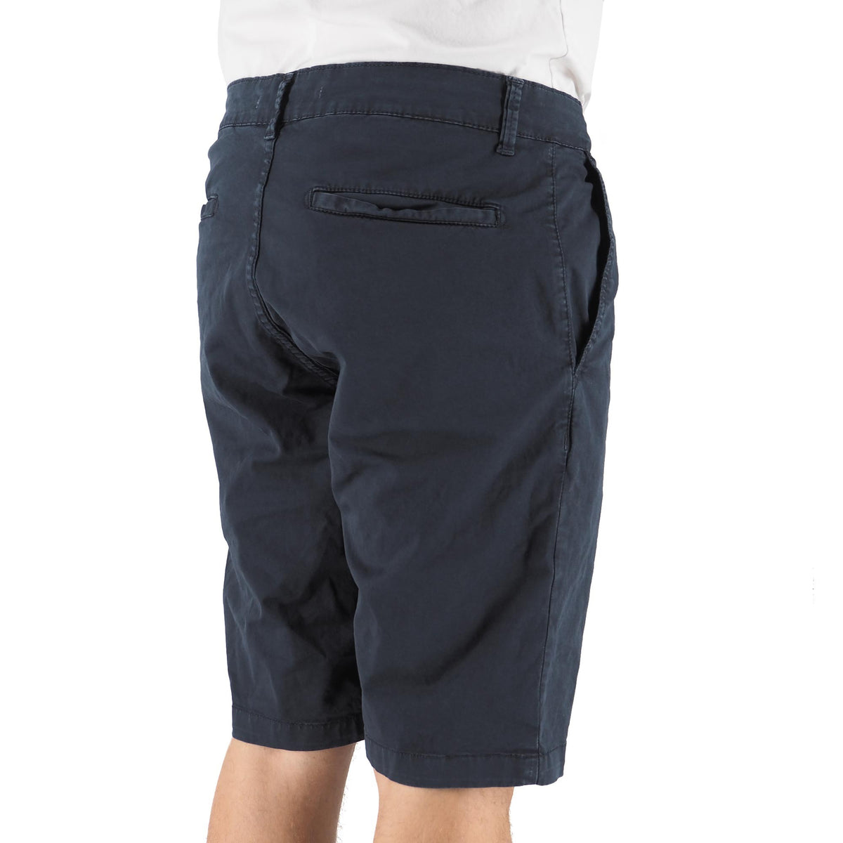 Devid Label Salina - Bermuda in Cotone - Essential, Blu – dettaglio prodotto 6 – Master SKU DL_MTR 16031 BLU
