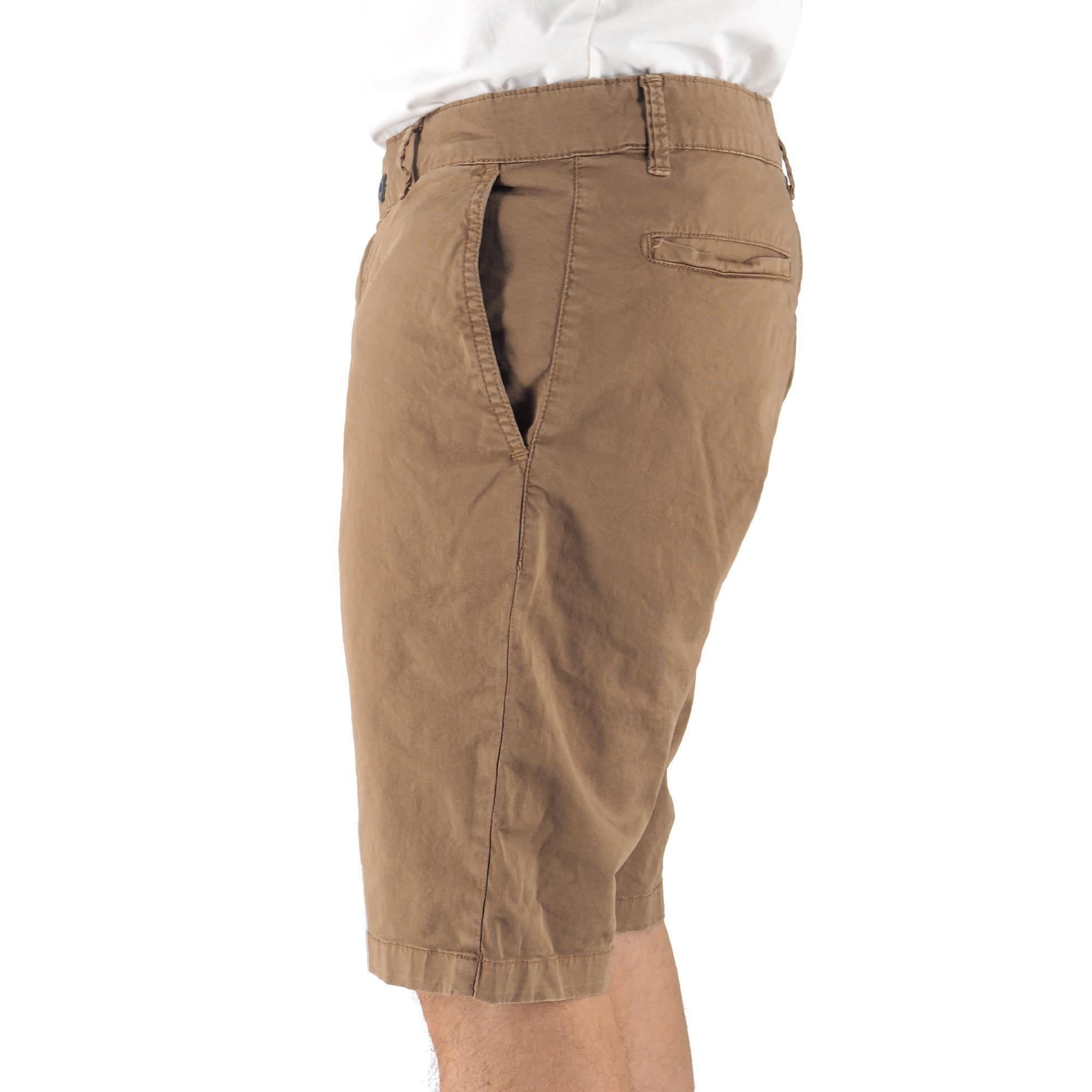 Devid Label Salina - Bermuda in Cotone - Essential, Camel – dettaglio prodotto 5 – Master SKU DL_MTR 16031 CAMEL