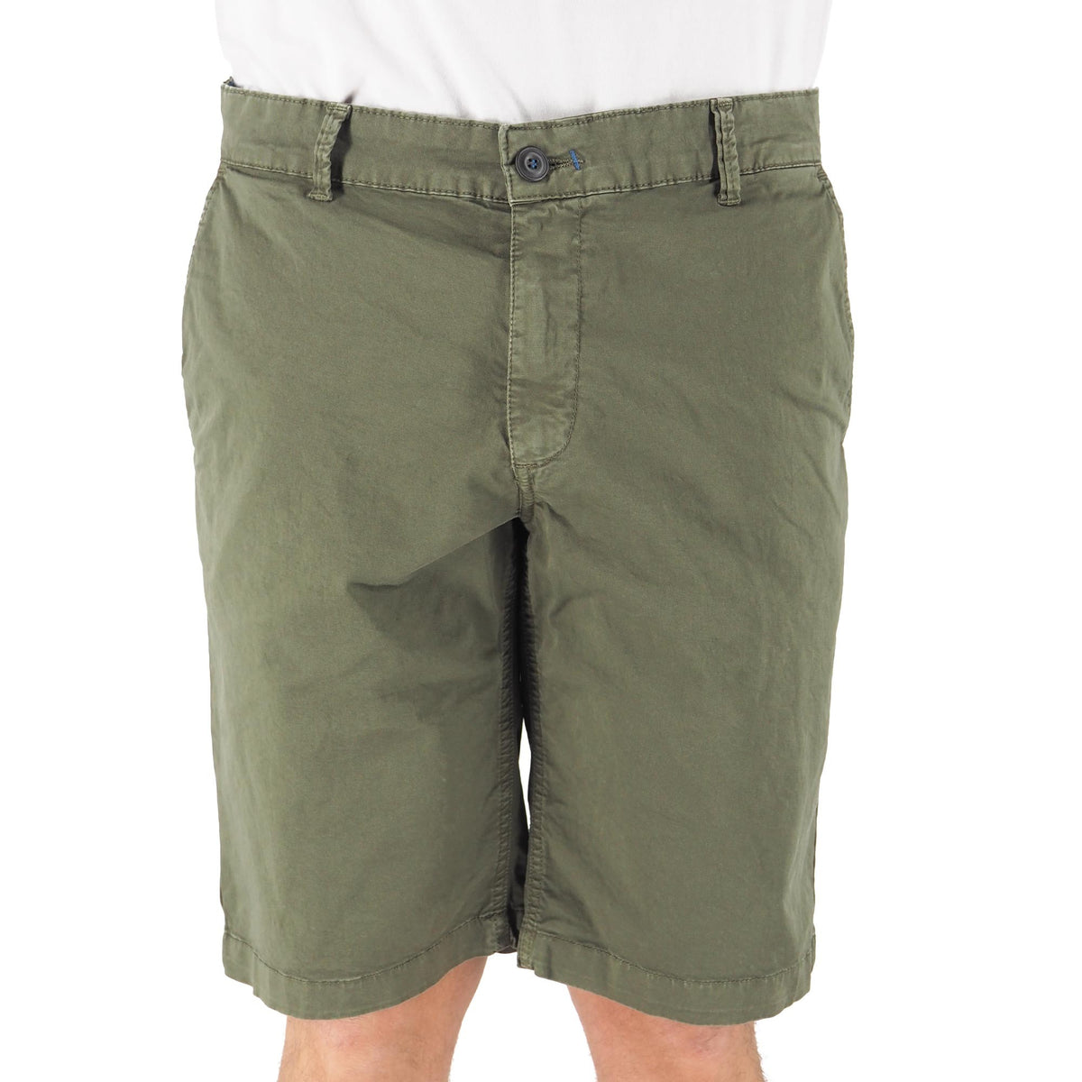 Devid Label Salina - Bermuda in Cotone - Essential – dettaglio prodotto 3 – Master SKU DL_MTR 16031 ARMY