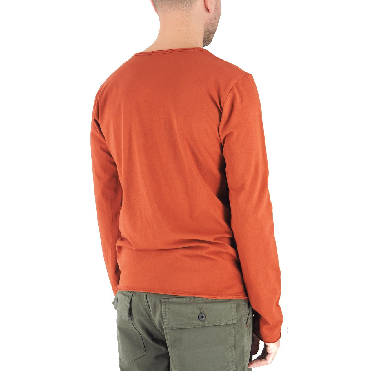 Devid Label Siviglia - T-shirt Manica Lunga - Essential – dettaglio prodotto 3 – Master SKU DL_SIVIGLIA COCCO SCURO