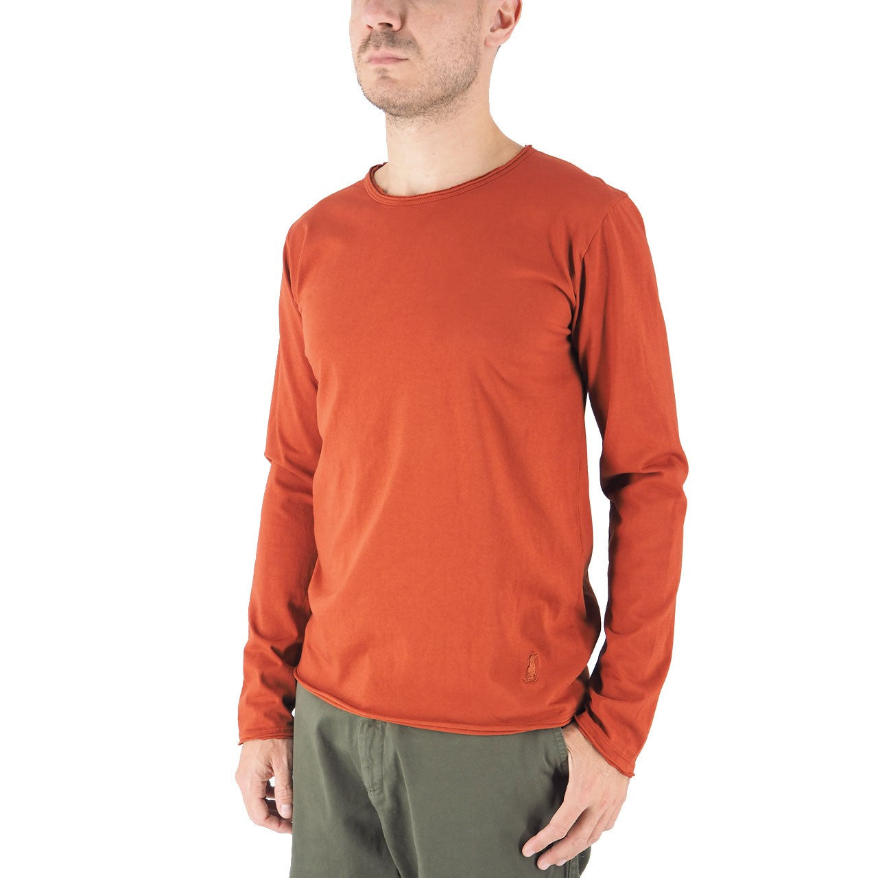 Devid Label Siviglia - T-shirt Manica Lunga - Essential – dettaglio prodotto 4 – Master SKU DL_SIVIGLIA COCCO SCURO