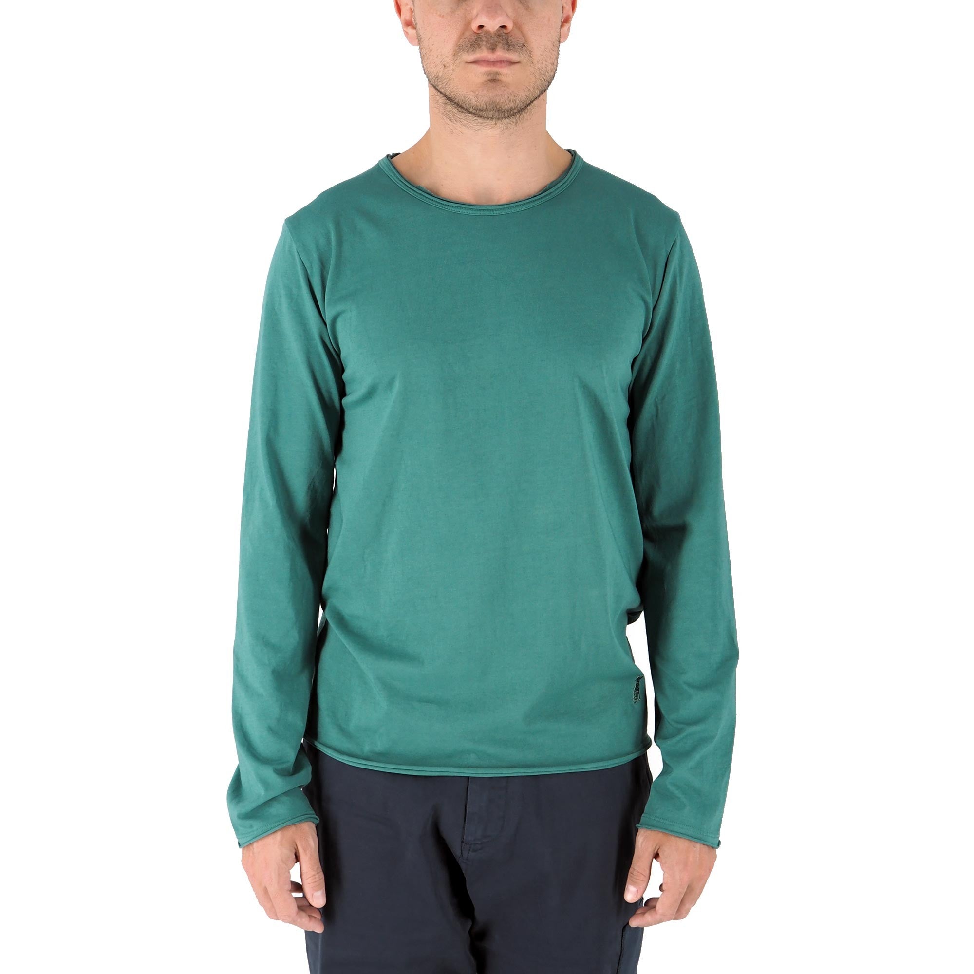 Devid Label Siviglia - T-shirt Manica Lunga - Essential – dettaglio prodotto 6 – Master SKU DL_SIVIGLIA SMERALDO