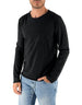 Devid Label Siviglia - T-shirt Manica Lunga - Essential, Nero – vista principale – Master SKU DL_SIVIGLIA NERO