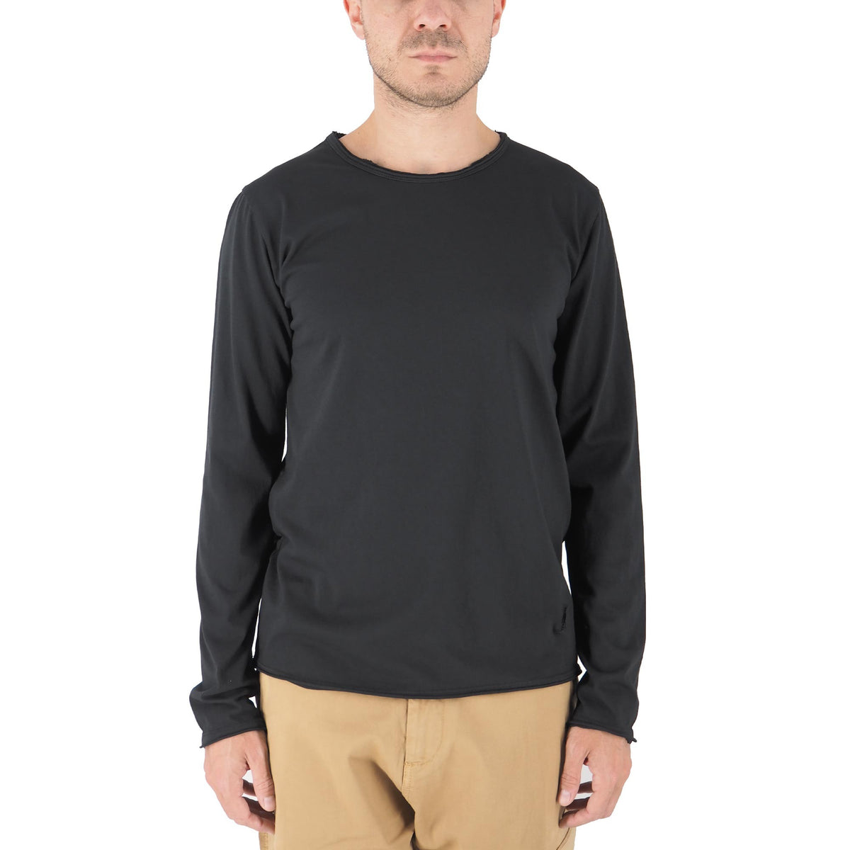 Devid Label Siviglia - T-shirt Manica Lunga - Essential, Nero – dettaglio prodotto 6 – Master SKU DL_SIVIGLIA NERO