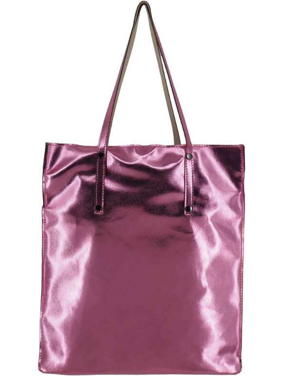 Devid Label Taormina - Shopper in Ecopelle - Essential, Rosa – vista principale – Master SKU DL_SHO7_RO