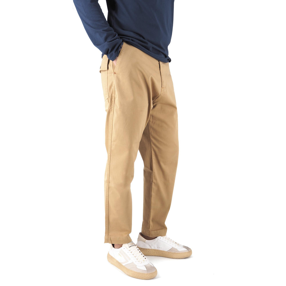 Devid Label Timo - Pantalone Patch - Vintage – dettaglio prodotto 4 – Master SKU DL_TIMO PATCH BISCOTTO
