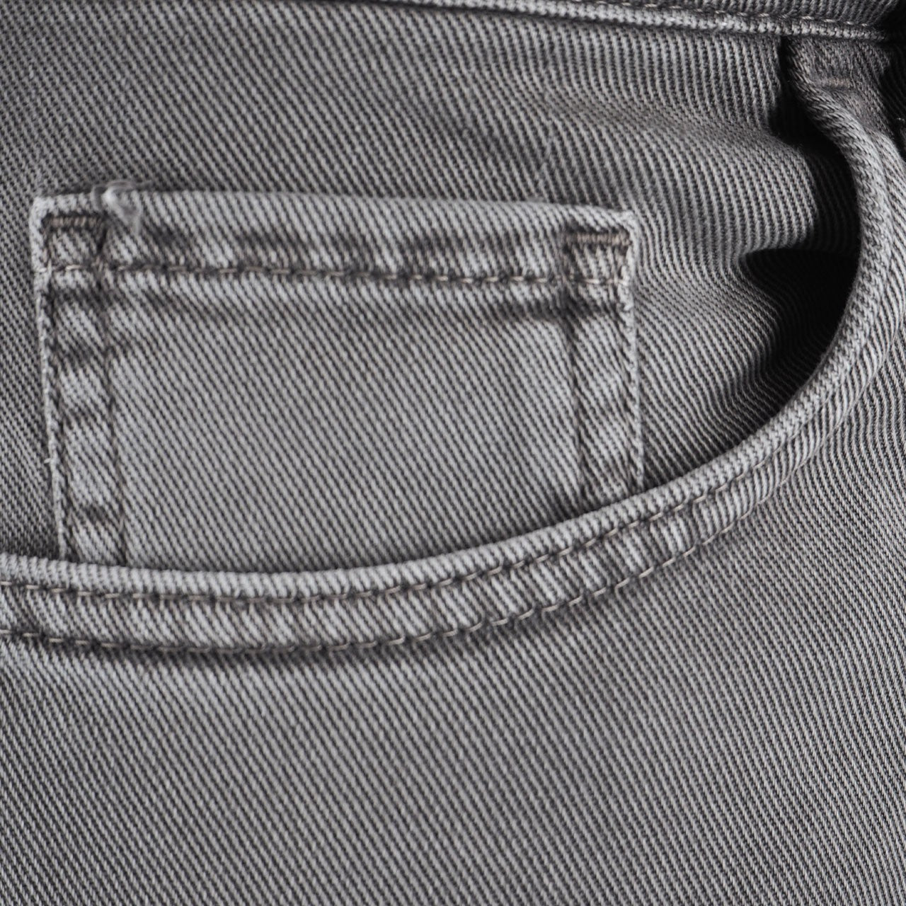 Devid Label Torino - Pantalone in Bull di Cotone - Essential, Grigio – dettaglio prodotto 3 – Master SKU DL_GLOBE ESS1084 GRIGIO SCURO