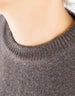 Devid Label Tromsoe - Maglia Girocollo - Lana Cashmere, Moro – vista principale – Master SKU DL_DL020_22834_MORO