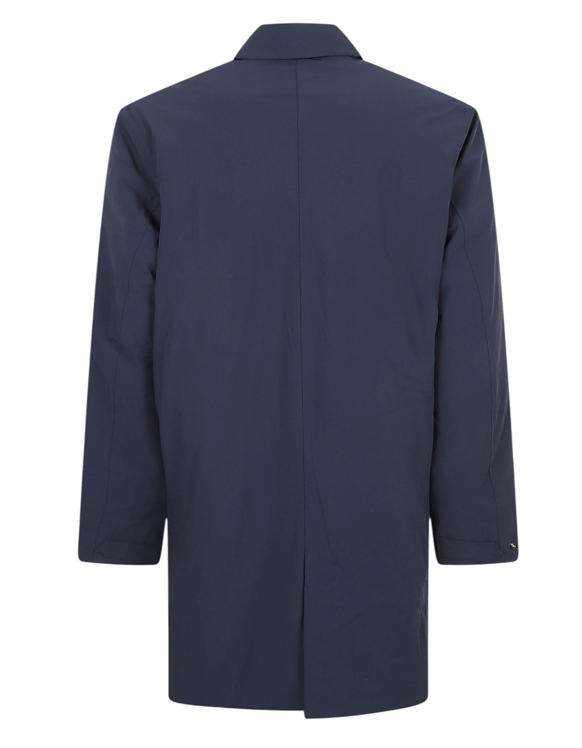 Giacca K-Way Benoit ST Warm da uomo colore Blue Depth vista posteriore, design tecnico invernale DevidLabel