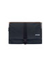 Pochette DevidLabel K-Way Reville in colore Blue Depth con chiusura a fibbia e design tecnico compatto