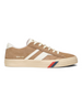 Sneaker uomo DevidLabel Pro-Keds Royal Classic in suede color tundra e avorio con suola in gomma e dettagli iconici