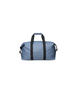 Borsone DevidLabel Rains Hilo Weekend Bag in tessuto impermeabile color Blue Dusk con cinghie nere
