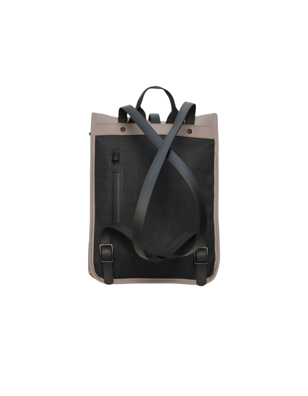 Zaino DevidLabel Rains Rolltop Rucksack Mini colore Cinder con pannello posteriore air-mesh e spallacci regolabili