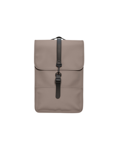 Zaino DevidLabel Rains Backpack Mini in colore Cinder, realizzato in tessuto PU impermeabile dal design minimalista.