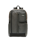 Zaino DevidLabel K-Way Ambert in colorazione Green Blackish con tasche frontali e design tecnico funzionale