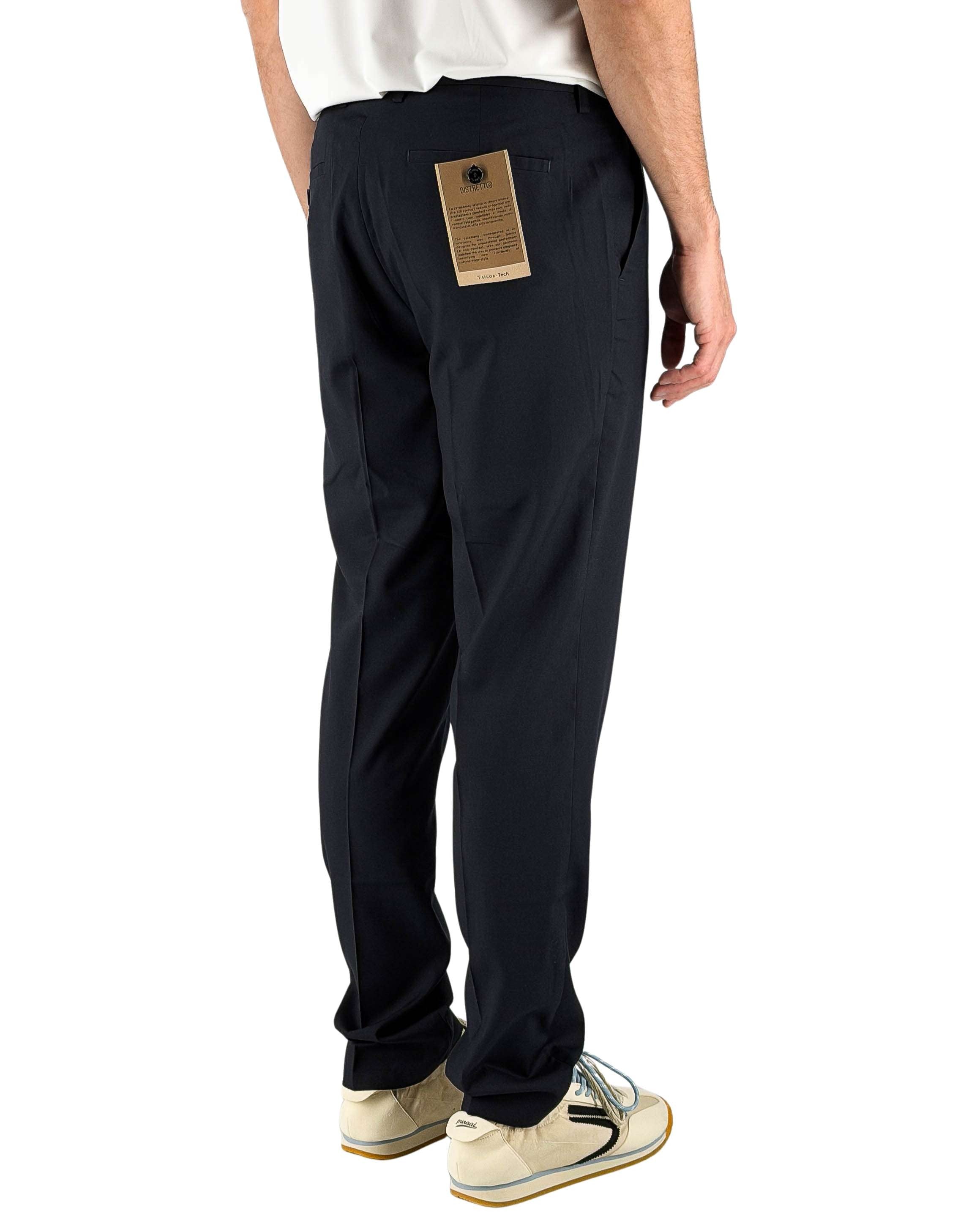 Distretto 12 34"trouser Tailoring Alabastro Blu – dettaglio prodotto 2 – Master SKU D12_FC6UPA1580T0974DD340003_BLU