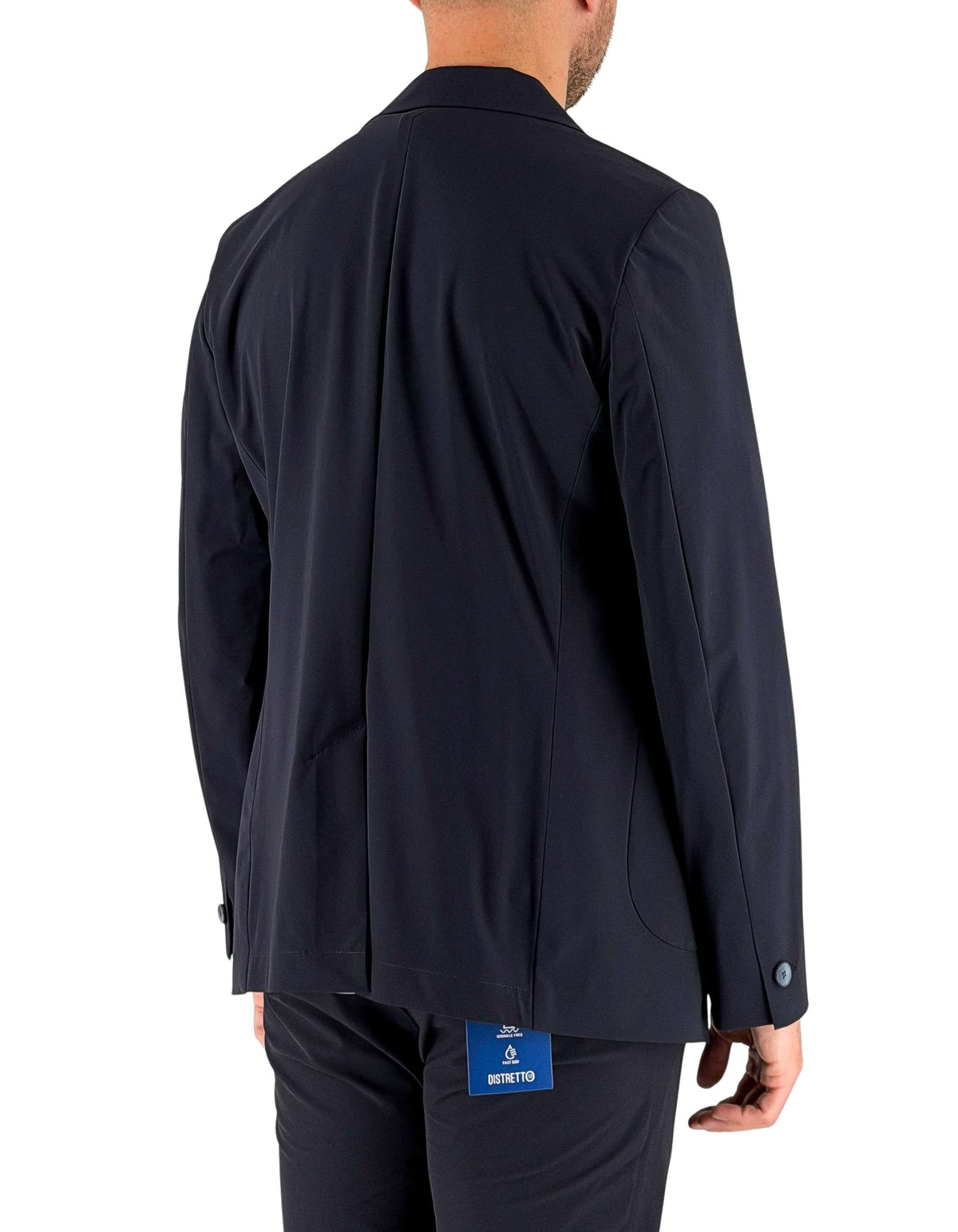 Distretto 12 Jacket Active Blu – dettaglio prodotto 3 – Master SKU D12_FC6UGA1595T0154DD000003_BLU