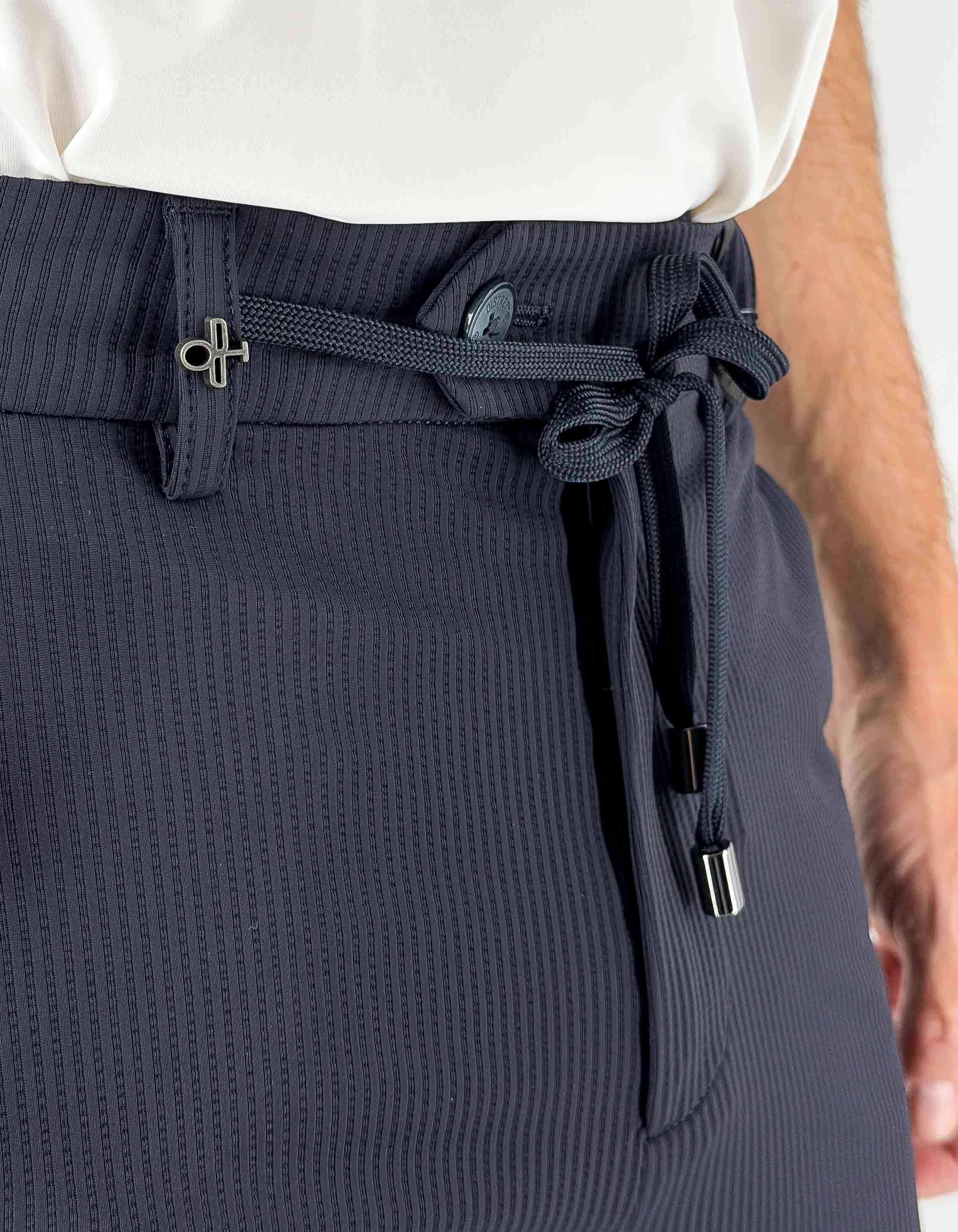 Distretto 12 Pantalone 32" York T. Leccio Blu – dettaglio prodotto 3 – Master SKU D12_FC6UPA1659T0893DD320003_BLU