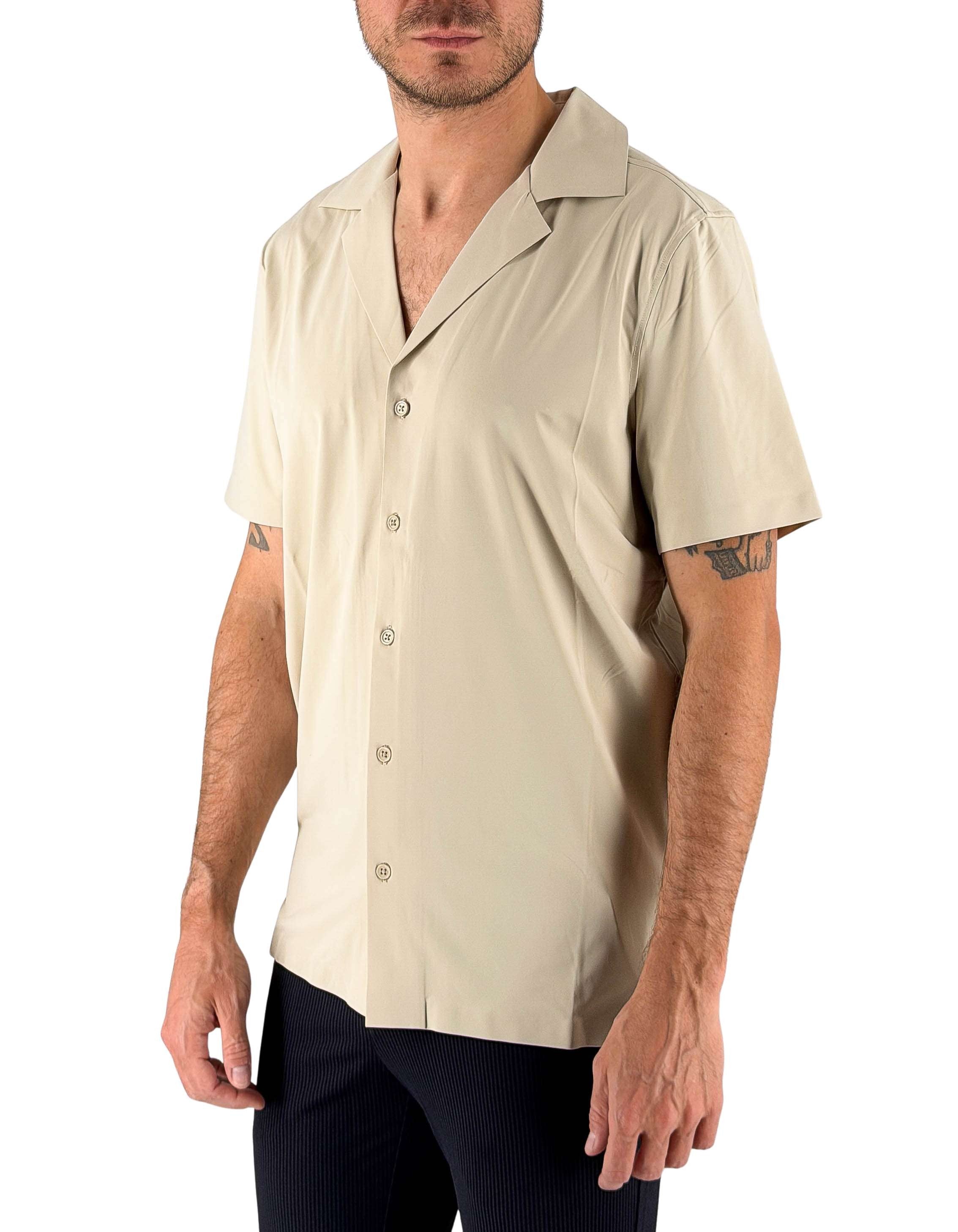 Distretto 12 Shirt Bowling T-active Travertino – vista principale – Master SKU D12_FC6UCA1581T0731DD000077_TRAVERTINO