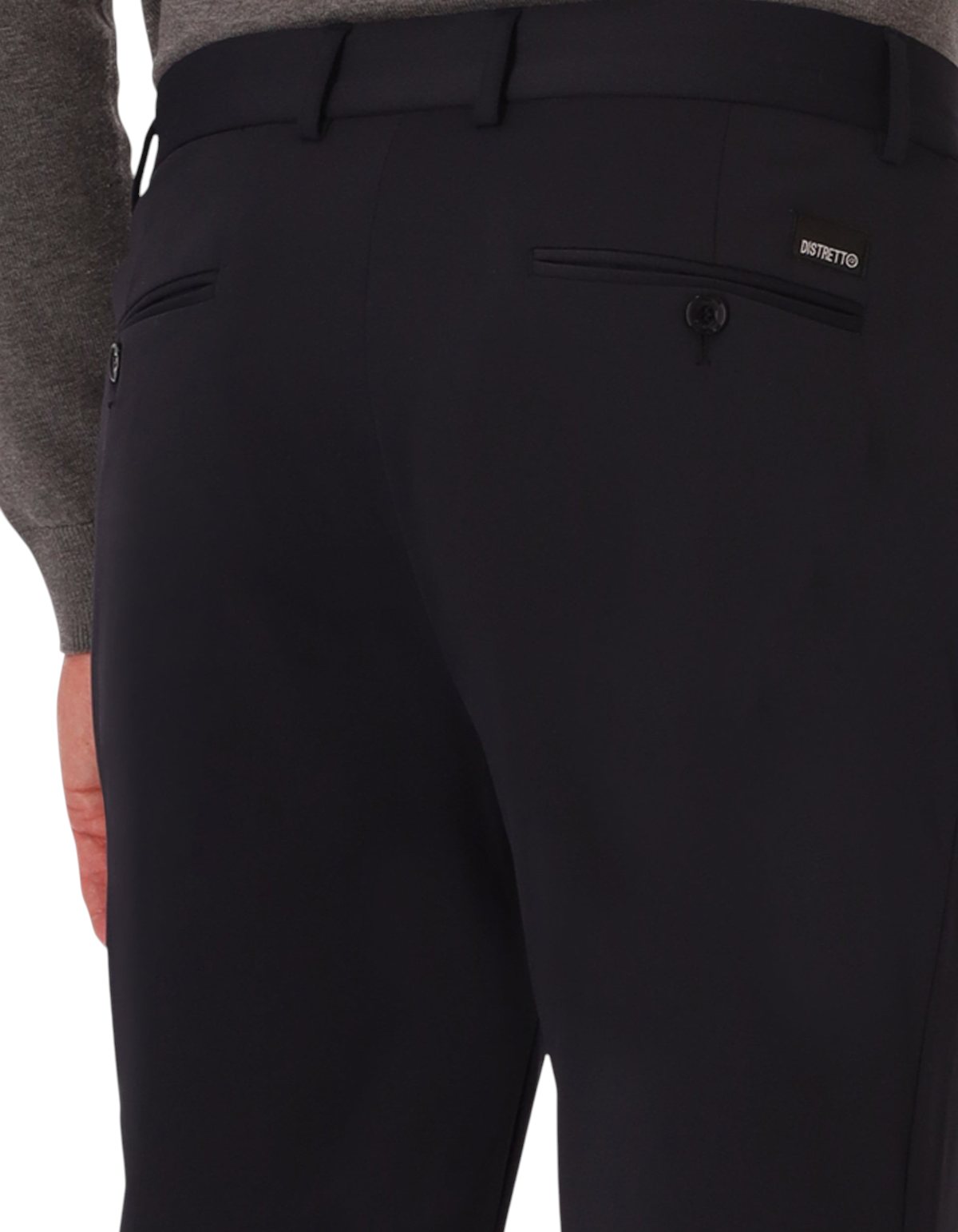 Distretto12 Pantaloni 32 York High-Perform12 H.P. Blu