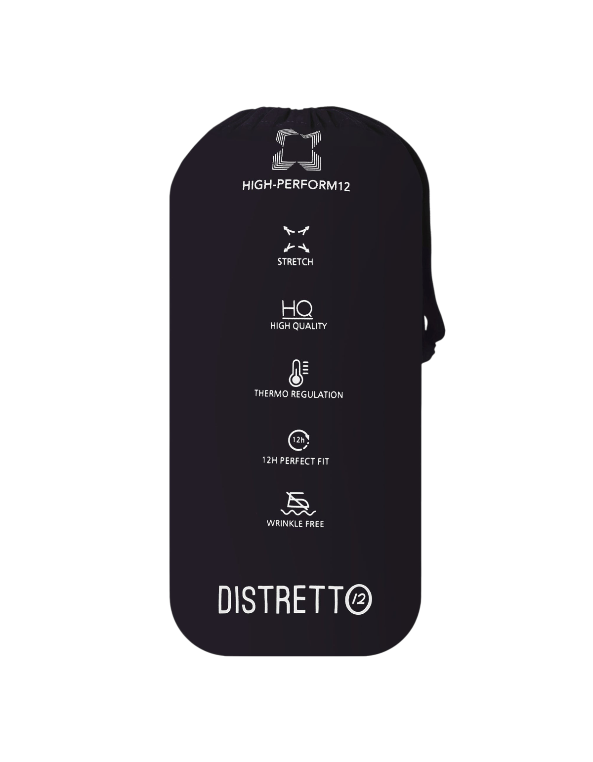 Distretto12 Pantaloni 32 York High-Perform12 H.P. Blu