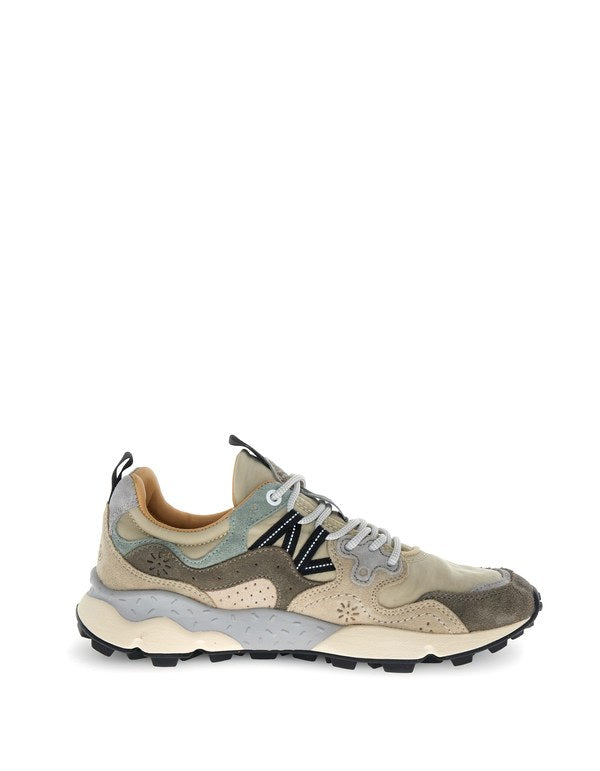 Sneaker Yamano 3 Uni Cow Velour Sand-Beige-Taupe - Immagine 3