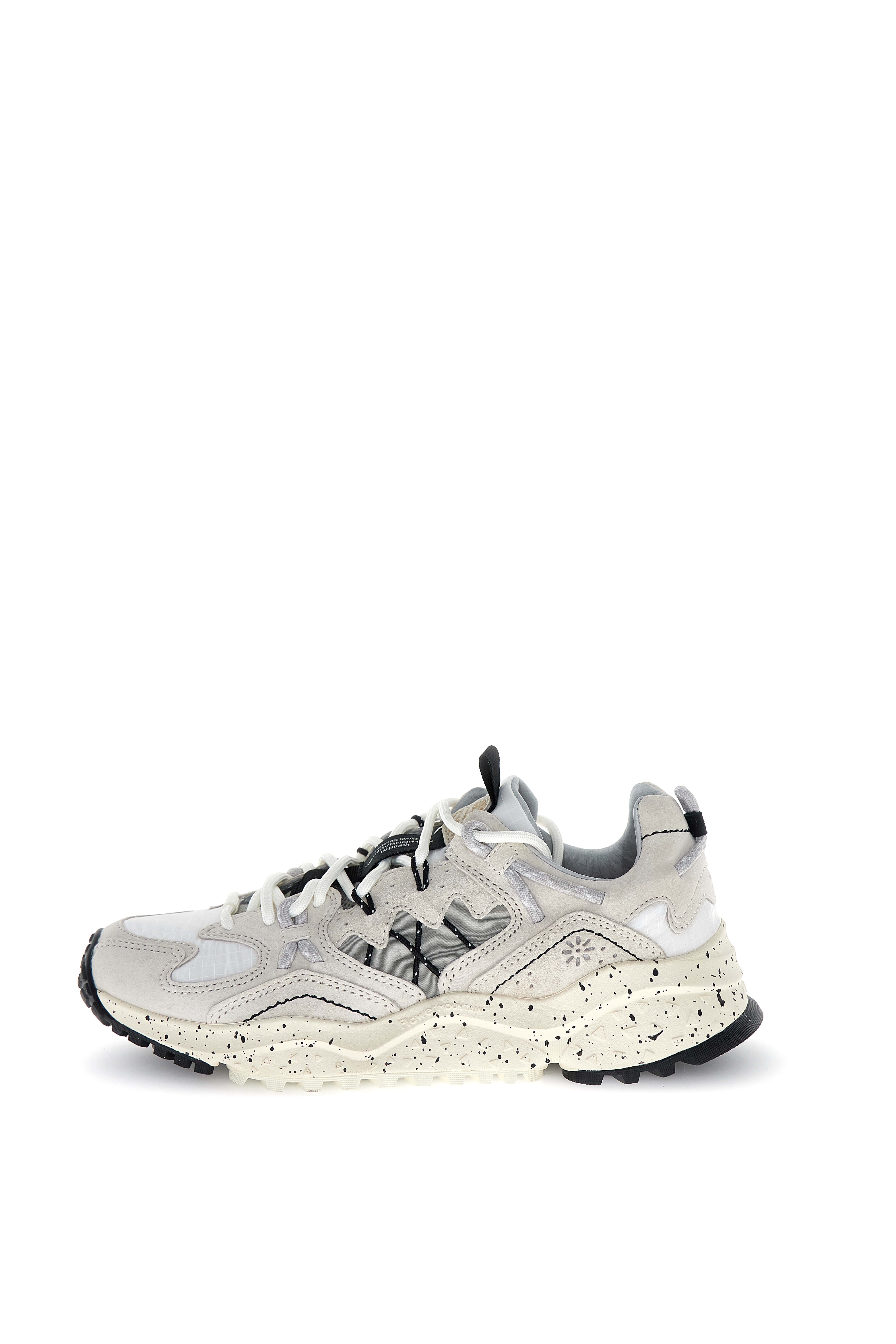 Flower Mountain Sneaker Yamabushi Uni Suede/nylon Ripstop Cream-off White-black Beige – dettaglio prodotto 4 – Master SKU FWM_2019511-05-0E07