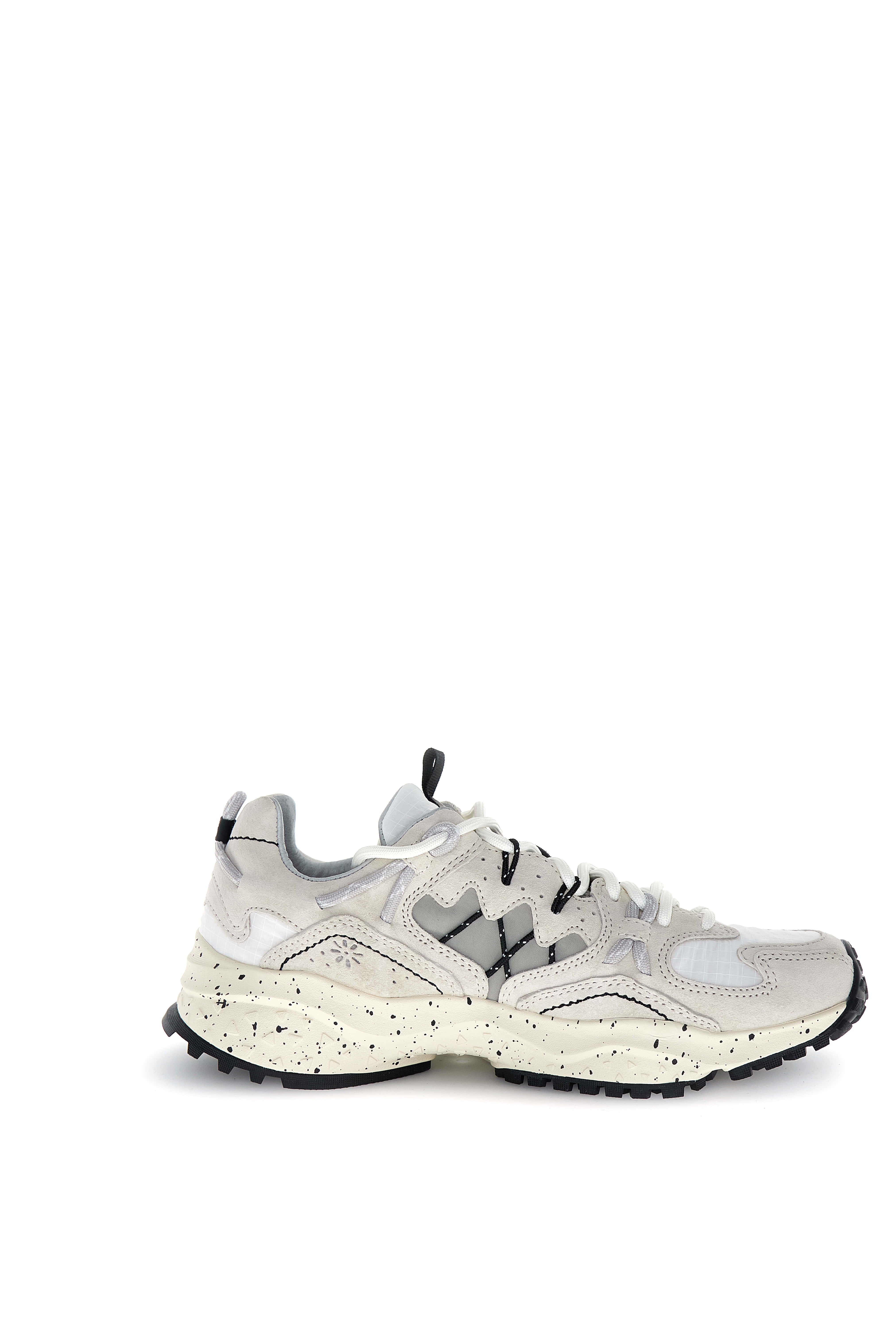 Flower Mountain Sneaker Yamabushi Uni Suede/nylon Ripstop Cream-off White-black Beige – dettaglio prodotto 5 – Master SKU FWM_2019511-05-0E07