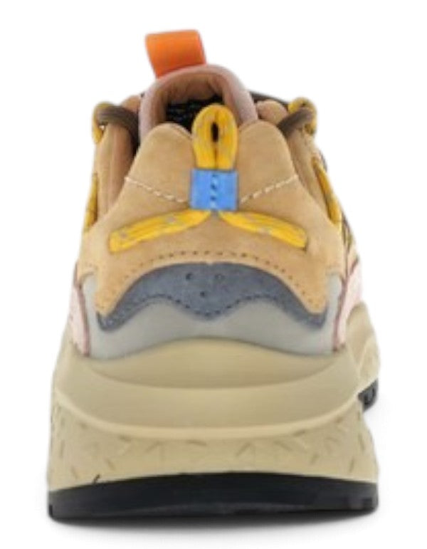 Flower Mountain Sneaker Yamabushi Woman Suede/Nylon Cognac-Taupe-Pink – dettaglio prodotto 5 – Master SKU FWM_2019510-03-1D26